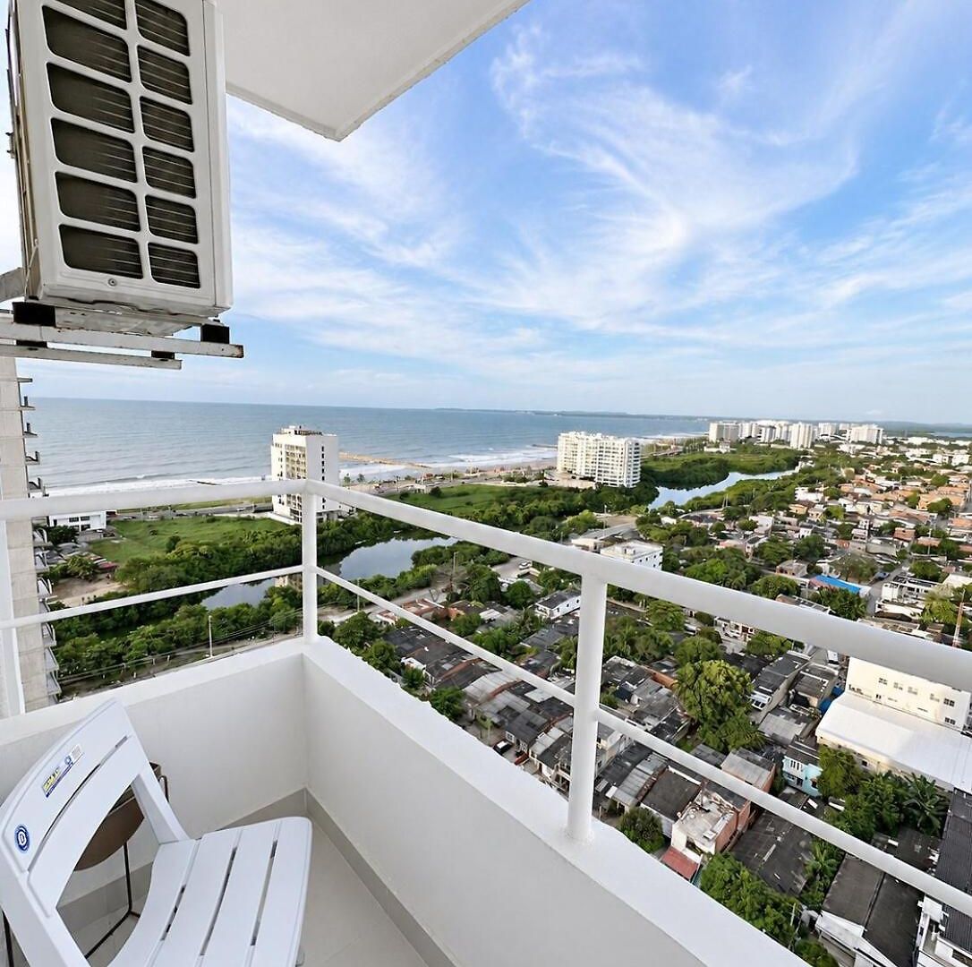 Mediterranean Coastal Suite, Sea View & Pool Apartamento Cartagena